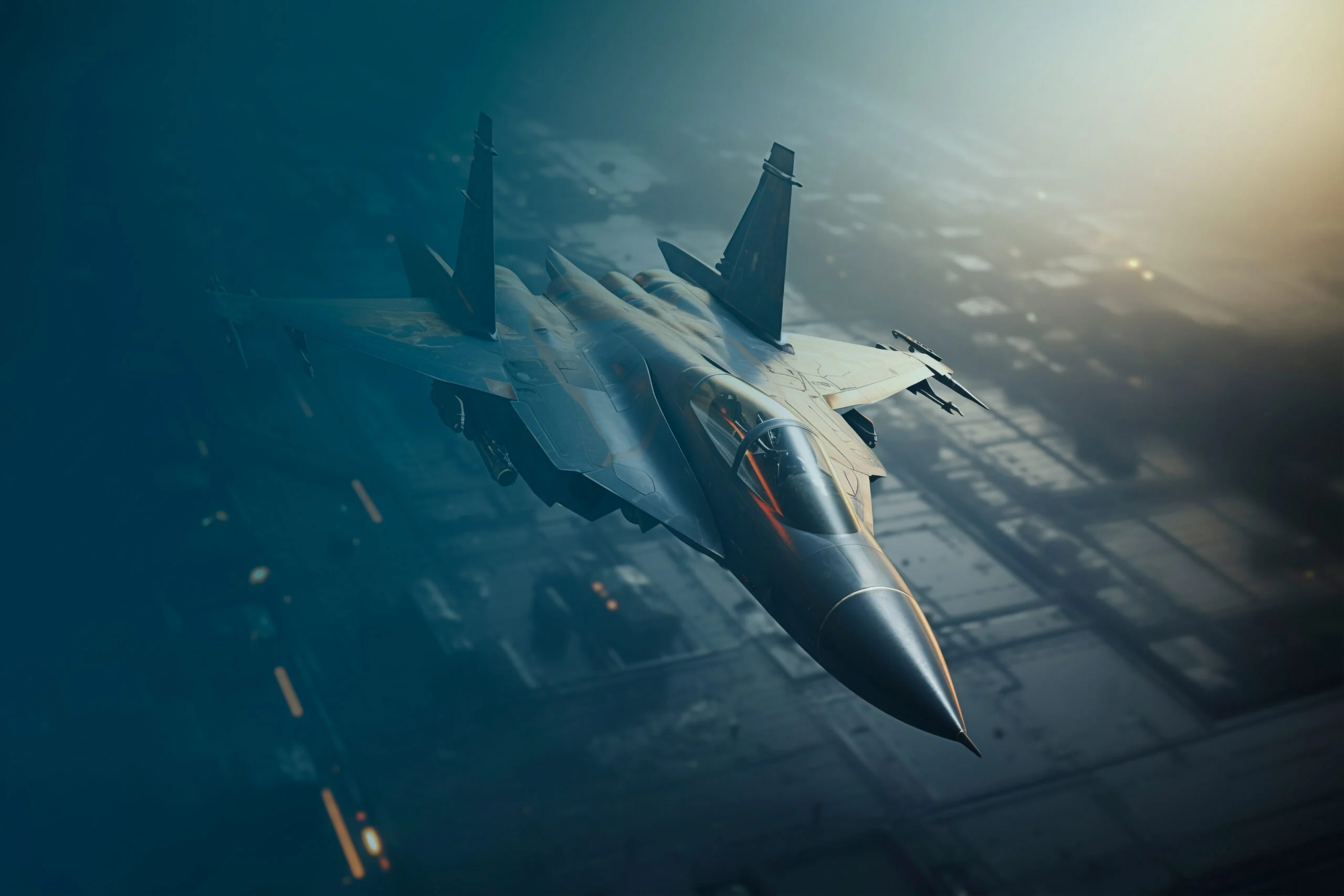 defense Military jet in flight