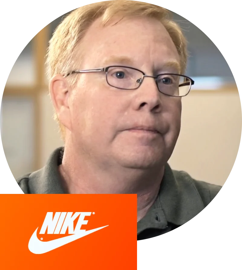 Chad Cowan of Nike